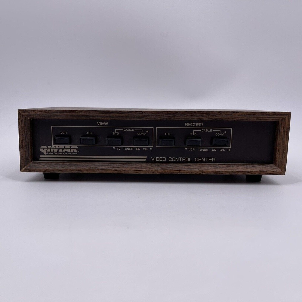 Vintage Qintar Video Control Center Model 4004B Switch Input Output VCR Cable - Picture 1 of 12